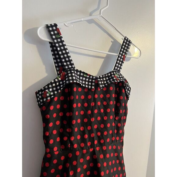 Halloween Rockabilly Dress Size S - Tulle Included - Pin-up Girl - Picture 3 of 12